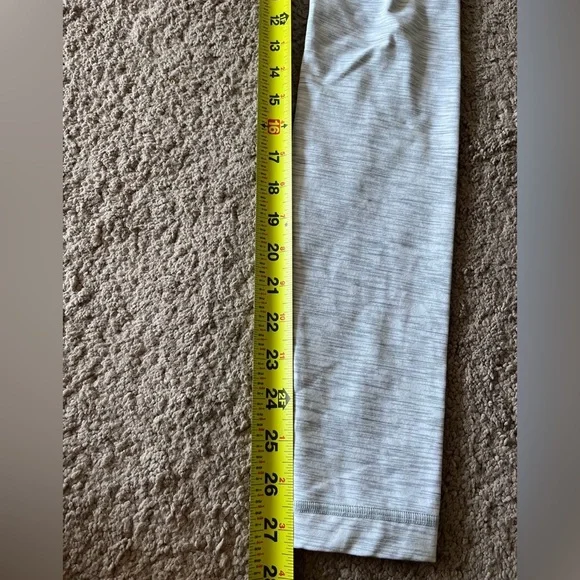 Women’s Lululemon High Rise Tight Gray Melange Ombré Leggings - Picture 7 of 8